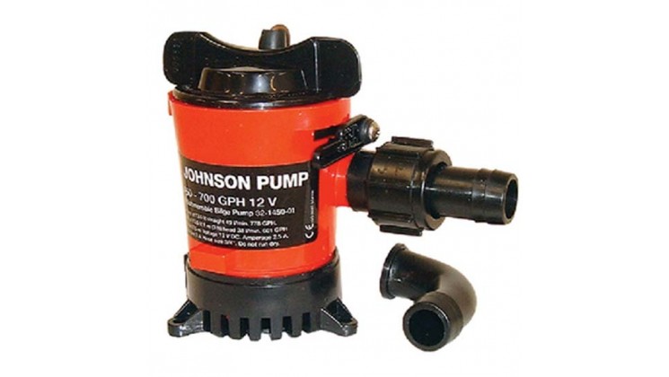 Bomba de Porão Compacta - 750 GPH - Johnson Pump