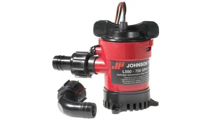 Bomba de Porão Compacta - 1000 GPH - Johnson Pump