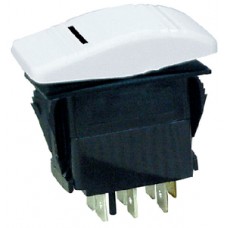 Interruptor Basculante Contura - Branco - 3 Terminais - Seachoice*