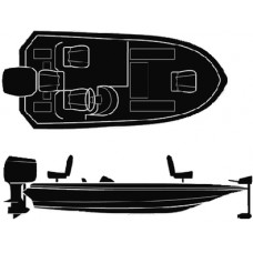Lona Transporte Barcos 19'6" Semi custom - Baixo Amplo - Seachoice