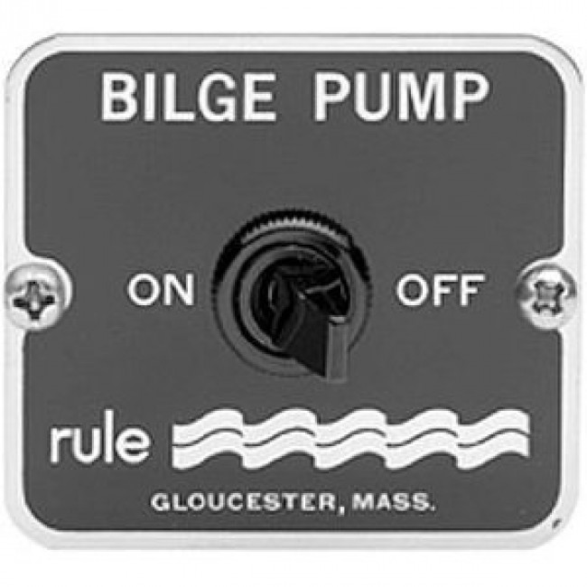 Interruptor Bomba Porão – Posição ON/OFF – Rule – Nautipeças